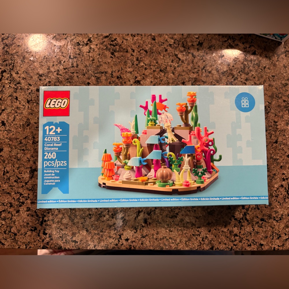 Coral Reef Diorama Lego